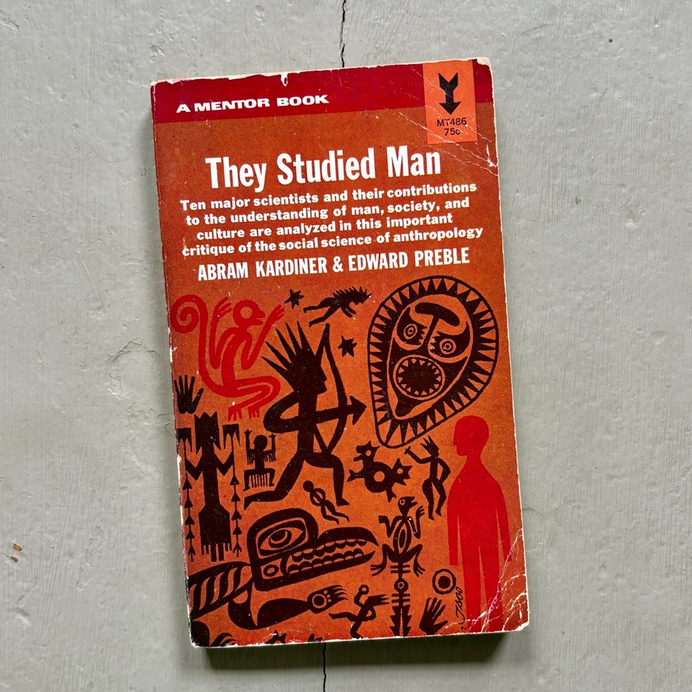 1963 They Studied Man Ethnic Anthropology Scientists Culture Darwin Durkheim